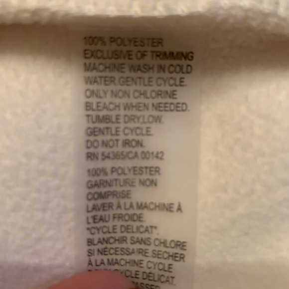 Fleece jacket with cute embroidered pattern - Picture 5 of 5